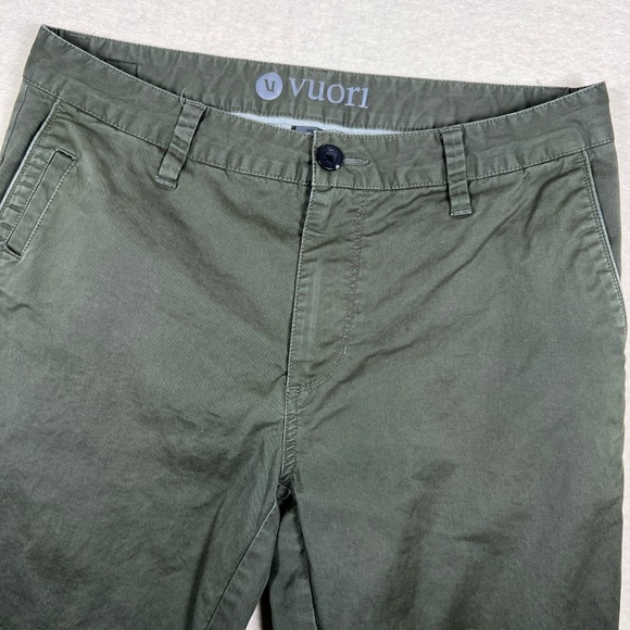 Vuori Other - Vuori Men's Khaki Slim Fit Chino Pants Size 30 Cotton Blend Casual Everyday